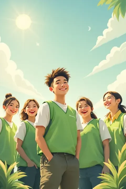 志愿者日记 - 成长励志 志愿者日记 学院青春影片竖版海报
